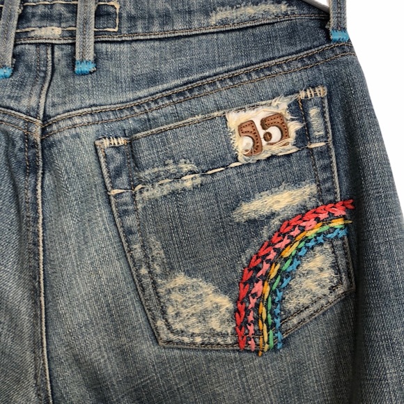 Joe's Jeans Denim - Joe’s Jean Hendrix vintage series rainbow jeans